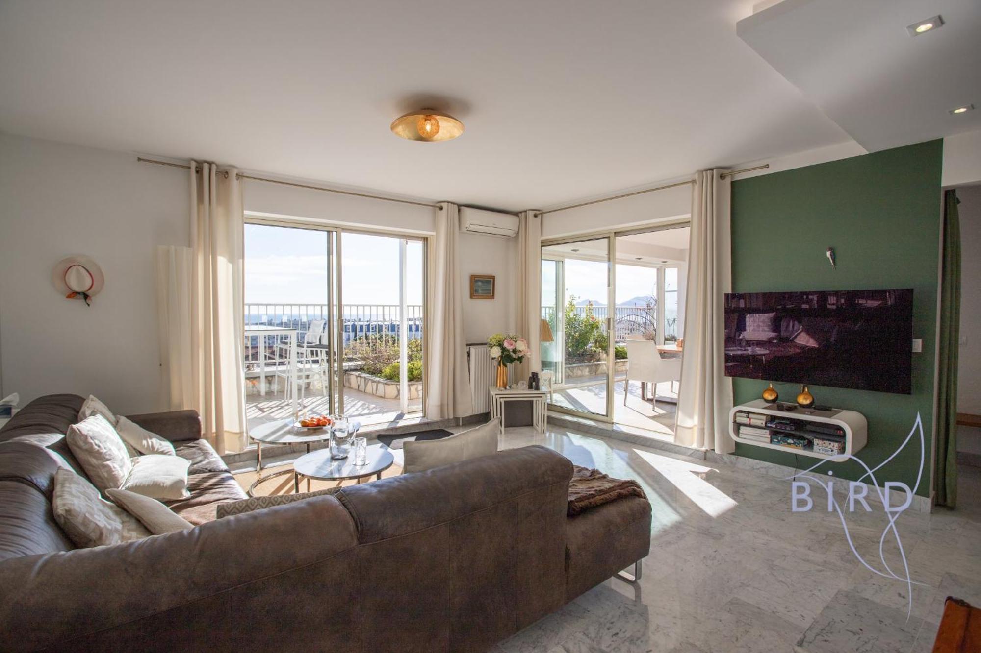 Appartement Roof Terrace Of 123m2 Sea View Double Garage Air Conditioning *